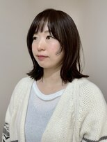 マッシュマシェラ(MASHU MACHELA)&nbsp;ロブ/顔周りレイヤー/似合わせカット/東大阪