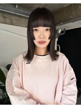 マーケット(MARKET) 重めバング×ストレート