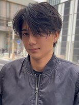 アクシス ナゴヤ(AXIS NAGOYA) 北野MEN’S/リバースセンターパート/ニュアンスパーマ/名駅