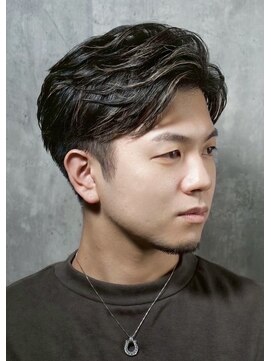 ヒロギンザ 京都本店(HIRO GINZA) フェザーパーマ　センターパート