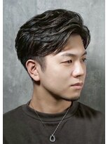 ヒロギンザ 京都本店(HIRO GINZA) フェザーパーマ センターパート