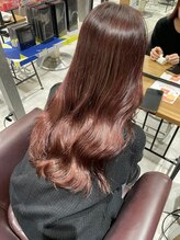 《トレンドヘア×高発色&髪質改善》こだわりの髪質改善トリートメントで艶感たっぷりの扱いやすい美髪へ◎