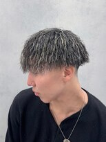 ルースト 西院店(ROOST)&nbsp;MEN’S HAIR/パイルツイスト/ホワイトメッシュ/西院眉毛CUT