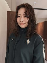 キルトプラスリム(Qilt+LIM) 大きめカールと、medium hair