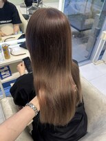 シーナ バイ マグ(siina. by Mag) ブリーチなしカラー透明感ヘーゼルベージュ艶髪小顔夏カラー