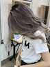 【☆髪質改善☆】カット＋艶カラー＋カクテルトリートメント/13900［天王寺］