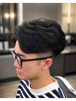 SHU HAIR ＆ BARBER【10月19日 NEW OPEN（予定）】&nbsp;センターパート