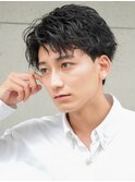 シャドウパーマ アクティブショート ショートアップバング