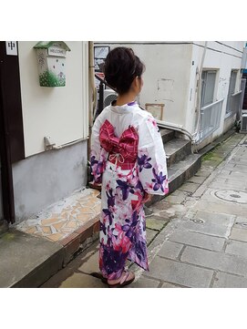 フラワー(Flower) アップヘア