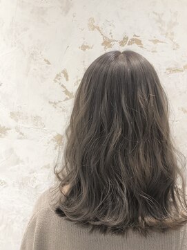 ジーナ セントラル銀座(Zina) セピアグレージュ＊無造作＊くすみカラー【ZinaCENTRAL】