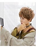 ブランジュ/大人かわいいマニッシュショートフレンチボブ