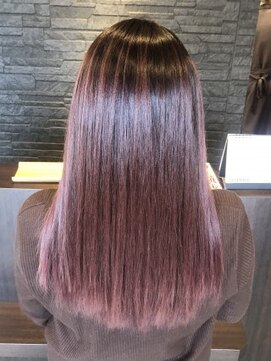 ヒスヘアー クリエイティブスペース(hys hair creative space by lauto) チェリーピンクグラデーション