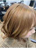 ☆ハイトーンゴールドベージュカラー☆