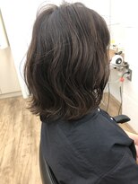 アメリ(Ameri)&nbsp;-Ameri-ゆるふわボブ　×   アッシュベージュ