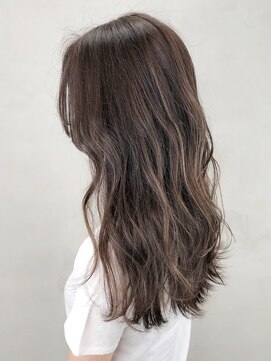 アルバム 銀座(ALBUM GINZA) ナチュラルハイライト_ウェーブパーマフォギーベージュ_ba296553