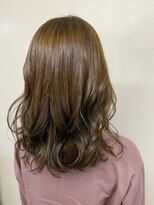 バブルス 新所沢店(BUBBLES)&nbsp;オリーブカラー×セミウェットウェーブ♪