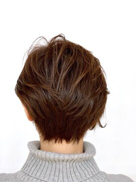 クオリス 上福岡店(QUALIS) ハンサムショート/小顔/ココアブラウン/ショート/30代40代50代