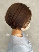 アフロート ショウナン(AFLOAT SHONAN) 形がいい大人ショートボブ{湘南/藤沢}