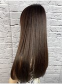 【髪質改善】さらつやストレートロングヘア