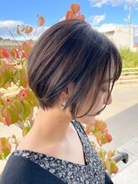 フープヘアー(HOOP.HAIR)&nbsp;透け感柔らかショートボブ