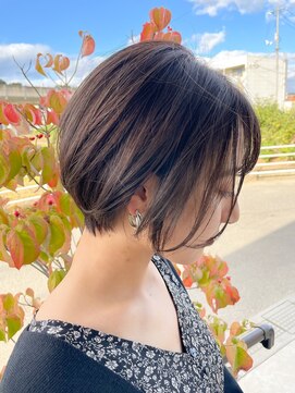 フープヘアー(HOOP.HAIR) 透け感柔らかショートボブ