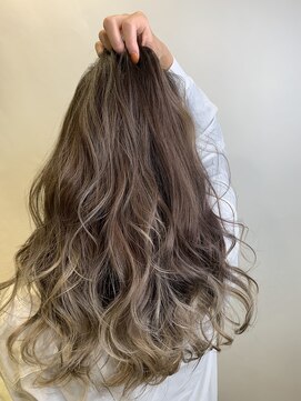 リー 甲子園(Lee) ホワイトグレージュグラデーション