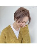 ダブルカラー シアベージュ 10代20代
