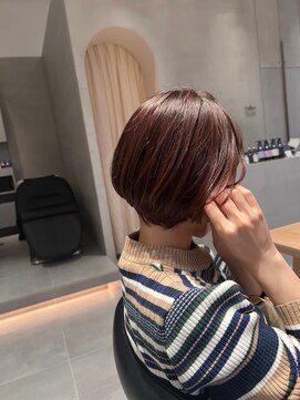 ガリカ 横浜(Gallica) 【後藤嵩広】丸みショート/絶壁解消/透明感ブラウンベージュ