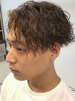 フィフス 栄(fifth)&nbsp;ツイストスパイラルパーマセンターパート波巻きスパイラルパーマ