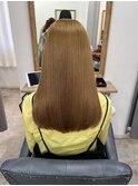 20代 30代 40代 艷ロング髪質改善 大人可愛いミルクティアッシュ