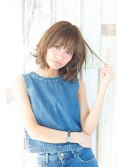 インナーグレージュ/マチルダボブ/前髪/ピンクベージュ/我孫子