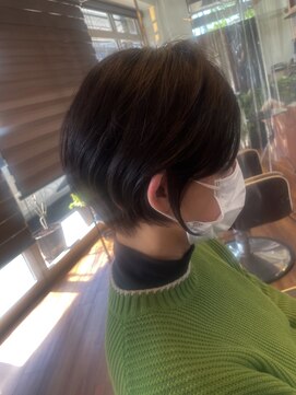 シークヘアー 大野城店(Chic HAIR) ゆとりショート/ショートボブ/白髪ぼかし