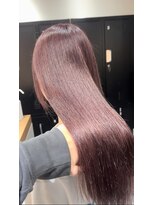 サロンドミルク 新百合ヶ丘店(salon de MiLK)&nbsp;透明感のある【カシスラベンダー】！[艶カラー/新百合ヶ丘]