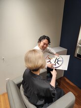 カウンセリングが好評！髪のお悩み、希望のヘアスタイルを是非お教えください。
