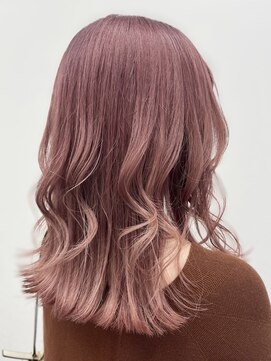 ヘア アート イーズ(hair art EAZE) ピンクベージュカラー