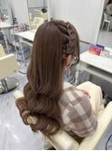 あみこみハーフツイン