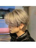 韓国風ハイトーンマッシュ