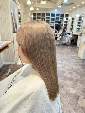 フラッグ FLAG藤井寺店 ミルクティーベージュ