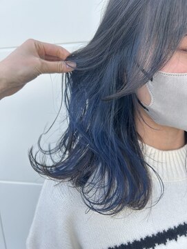 ハルキ(haruki) blue inner  color