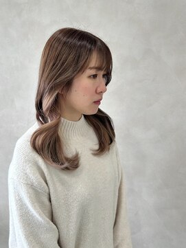 キング(K!ng) 縮毛矯正髪質改善ハイライトレイヤーカット楠葉美容室エクステ