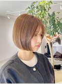 【THYN℃】大人可愛い小顔ミニボブ×ボブ×前髪あり20代30代40代