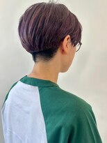 イーストハムアネーロ(EAST HAM anello) メンズカラー/レッド/ショート