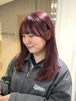 ノウハウ キョウト(KNOWHOW kyoto)&nbsp;ピンクベージュ/ピンクラベンダー/暖色カラー/レイヤーカット