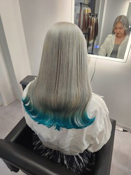 シェイロ(Cielro) シルバーアッシュ/ケアブリーチ/裾カラー☆suzu☆