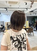 #イメチェン#外ハネボブ#美髪#丸型#ミニウルフa34