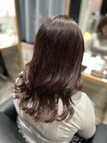 リーオオサカ(Lee Osaka) ブリーチなしカラー×チェリーブラウン