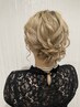 結婚式・パーティーのご参加に似合せパーティヘアセット♪￥3600