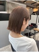 【GEEKS渋谷】ヘイリーボブ/大人可愛い/ブリーチカラー/夏カラー