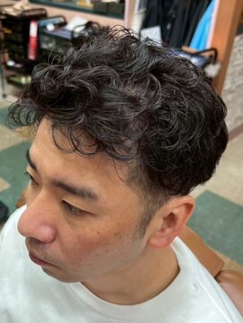 アポロカットステージ 相模大野店 アップバング/ツーブロックマッシュ<理容室>[メンズ/相模大野]