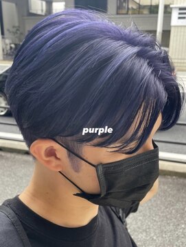 アーティーアーティー 薬院店(ARRTY ARRTY) センターパート/パープルカラー